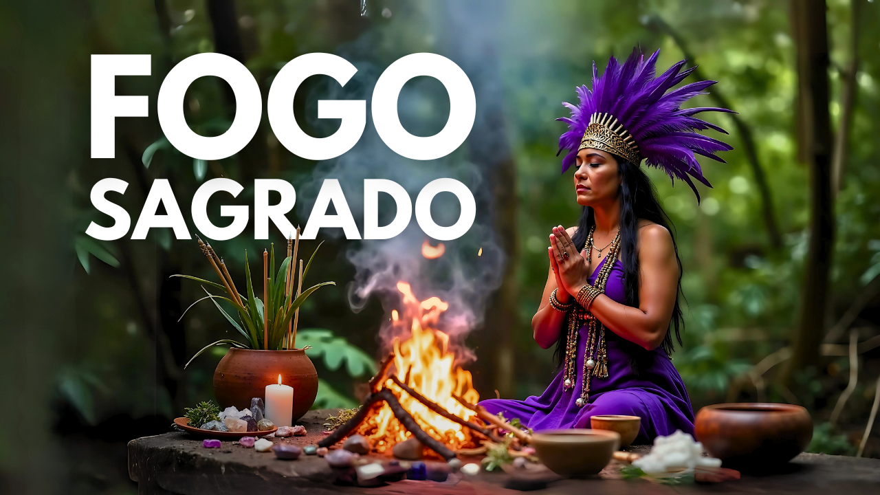Capa da música Fogo Sagrado